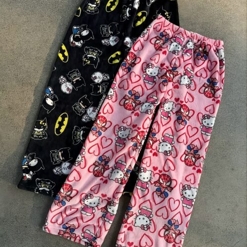 Pijama Batman & Hello Kitty Black & Rose Edition