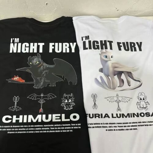 Camiseta Chimuelo & Furia Luminosa