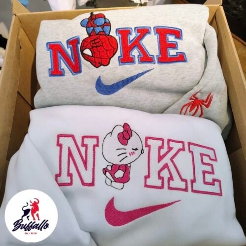 Buzo Nike Spiderman & Hello Kitty