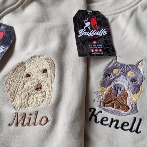 Buzo Mascota con Nombre Personalizado