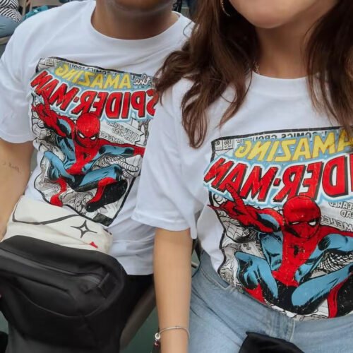 Camiseta Spiderman & Ghost Spider Amazing Edition