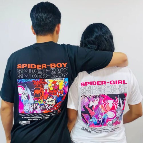 Camiseta Spiderman & Ghost Spider V3