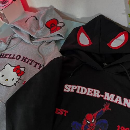 Buzo Spiderman & Hello Kitty