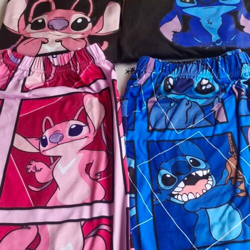 Pijama Stitch Blue & Rose Edition