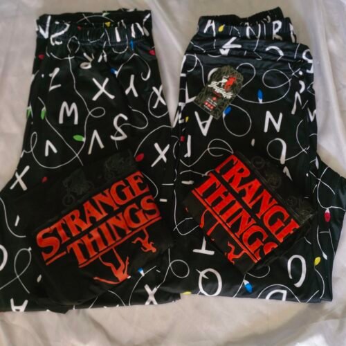 Pijama Stranger Things Black Edition