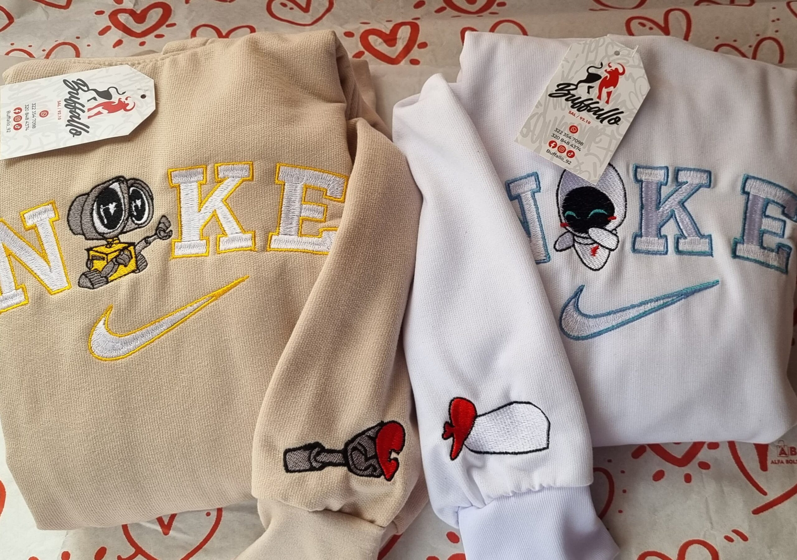 Buzo Nike Wall-e & Eva Baby Edition